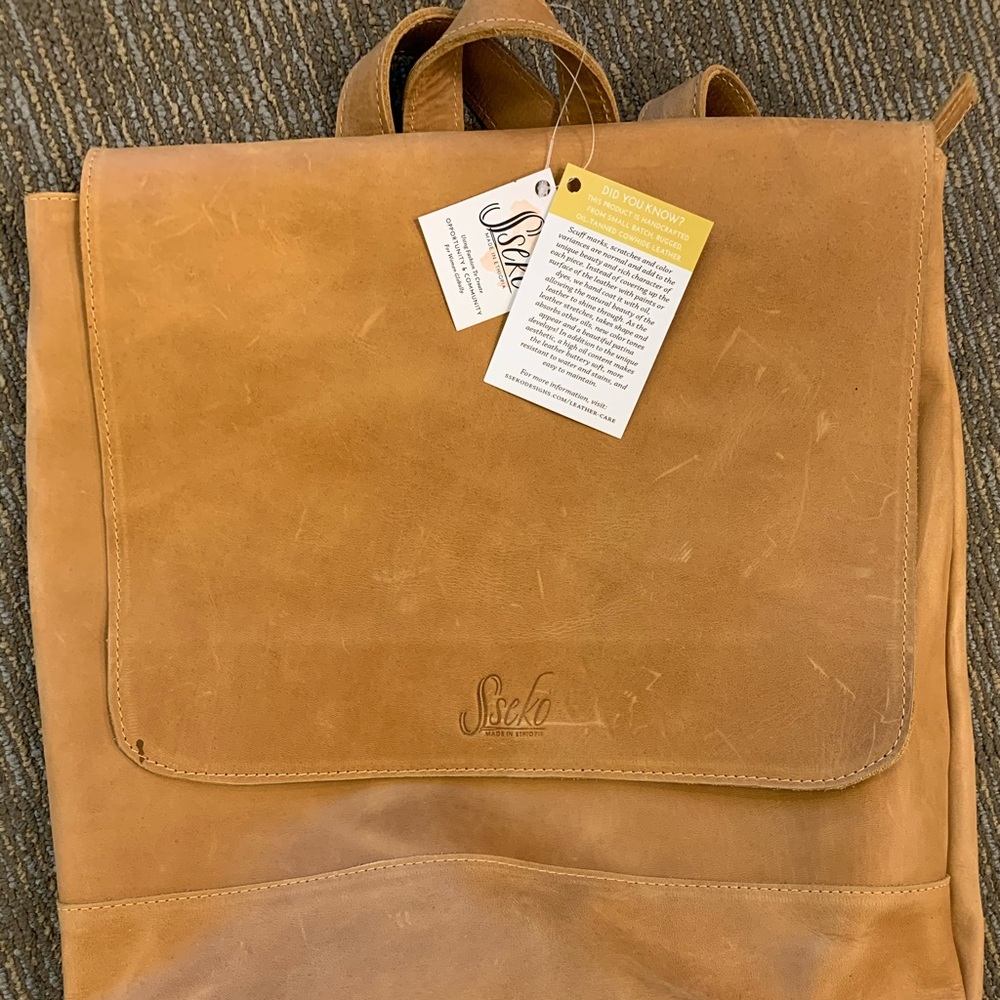 Sseko Designs back pack purse